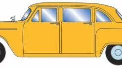 Athearn 74118 HO 1950’s Sedan - Yellow