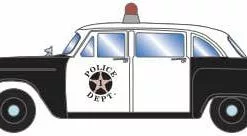 Athearn 74119 HO 1950’s Sedan - Police