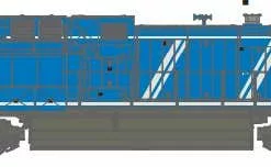 Athearn G31644 HO AC4400CW Locomotive W/DCC/Sound - CEFX #1002