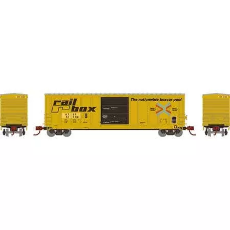 Athearn #2332 50’ PS 5277 Boxcar - Santa Fe #51396