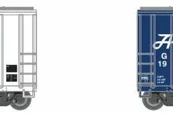 Athearn 24599 N FMC Combination Door Box Car ATH #1947 / GEN #1999