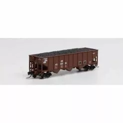 Athearn #25561 40' 3-Bay Ribbed Hopper W/Load, CR #435018