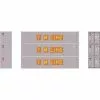 Athearn #27052 HO 40’ Low-Cube Container YMLU (3 Pack) Old