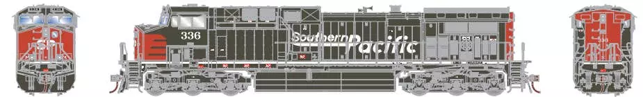 Athearn G31658 HO AC4400CW Locomotive W/DCC/Sound - SP #336