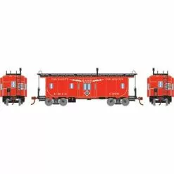 Athearn Roundhouse #90186 Bay Window Caboose Erie