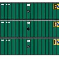 Athearn 40126 HO 53’ Stoughton Container - EMHU (3)