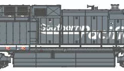 Athearn G31659 HO AC4400CW Locomotive W/DCC/Sound - UP #6193 Primed For Grime