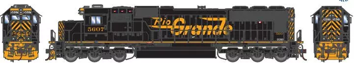 Athearn #G75733 SD70, Denver & Rio Grande Western #5607