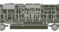 Athearn 71848 HO EMD SD40T-2 Diesel Locomotive Southern Pacific #8262 With Sound