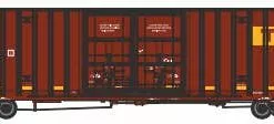 Athearn 75298 HO 60’ Gunderson Double Door High-Cube Box Car TBOX #889298 Prime For Grime