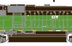 Athearn G75525 HO SD60M “Tri-Clops” CBFX #6028 Primed For Grime