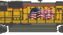 Athearn G80164 HO SD59M-2 UP #9916