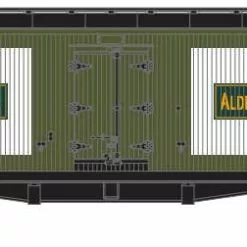 Athearn 24034 N 40ft Pfaudler Milk Car Alderney Dairy #104