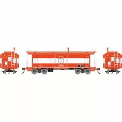 Athearn Roundhouse #90265 Bay Window Caboose Frisco #1728