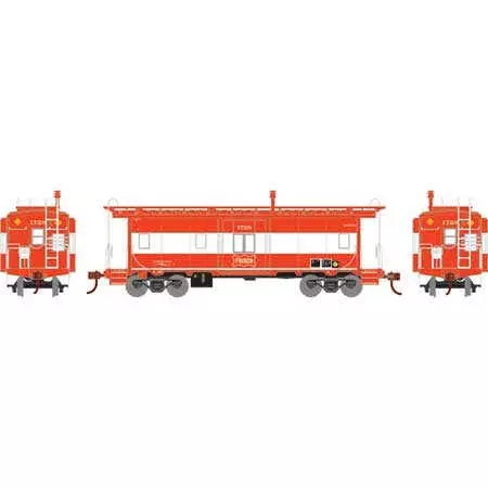 Athearn Roundhouse #90265 Bay Window Caboose Frisco #1728