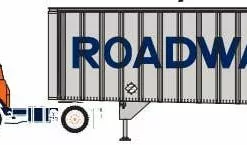 Athearn 90988 HO Ford C Tractor With 28’ Trailer - Roadway