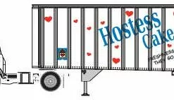 Athearn 90992 HO Ford C Tractor With 28’ Trailer - Hostess