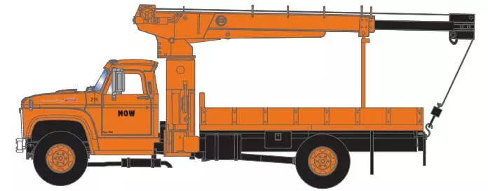 Athearn 96947 HO Ford F-850 Boom Truck Maintenance Of Way #219