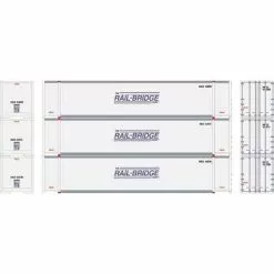 Athearn #27692 48' Container Rail Bridge #1 (3)