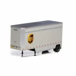 Athearn #90213 28' Drop Sill Trailer UPS W/Shield #364422