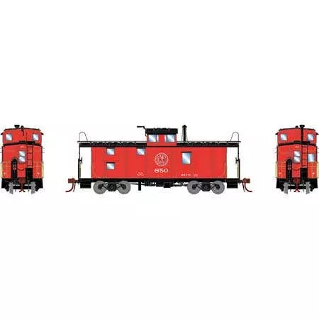Athearn #G78585 C-20 ICC Caboose W/DCC & Lights P&WV #850