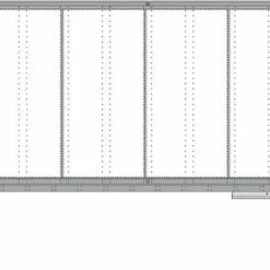 Athearn 16142 HO 45ft Fruehauf Z Van Trailer Burlington Northern #250207