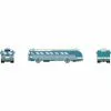 Athearn 29071 HO Intercity Bus - Teal And Cream
