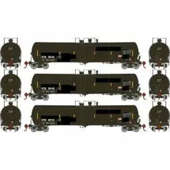 Athearn 18037 N 30,000-Gallon Ethanol Tank, CTCX #1 (3)
