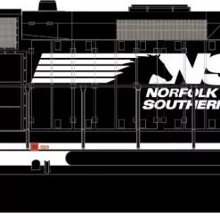 Athearn 18267 HO EMD GP40-2 Diesel Locomotive Norfolk Southern #3044 DCC Ready