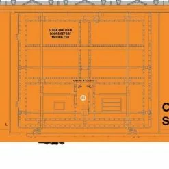 Athearn 18682 HO 50ft FMC 5327 Plug Door Box Car New Orleans Public Belt #4111