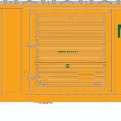 Athearn 25464 N 50ft FMC 5347 Boxcar Maine Central #31419