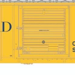 Athearn 25469 N 50ft FMC 5347 Boxcar Cadiz Railroad #1101