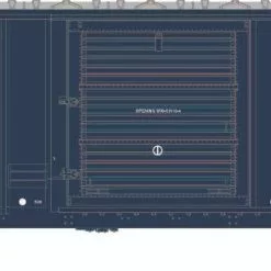 Athearn 25473 N 50ft FMC 5347 Boxcar Central Vermont #6000138