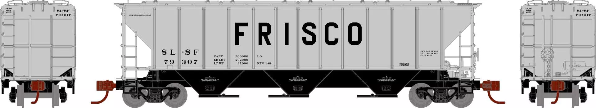 Athearn 27407 PS 4427 Covered Hopper SL-SF #79307