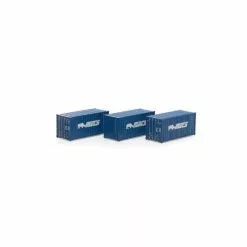 Athearn 27790 HO 20’ Container (3) - MACS