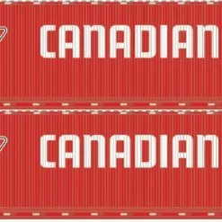 Athearn 28532 HO 60ft Container Canadian Tire #618023 / 618100