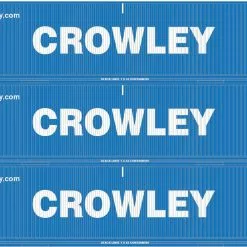 Athearn 28994 HO 53ft Jindo Container CMCU 6028320/6029291/6031494
