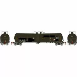 Athearn 18036 N 30k Gallon Ethanol Tank Car - CTCX #301127 Primed For Grime