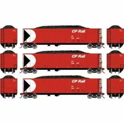 Athearn 3882 N Thrall High Side Gondola W/Load, CPR #3 (3)