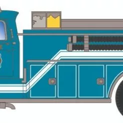 Athearn 4573 HO Ford F850 Pumper Great Northern #1961