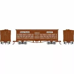 Athearn #5243 N 36' Old Time Stock Car, UP #61267