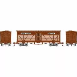 Athearn #5244 N 36' Old Time Stock Car, UP #61278