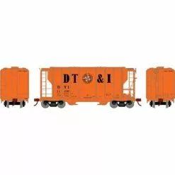 Athearn 172448 N PS-2 2600 Covered Hopper - Detriot Toledo & Ironton #11101