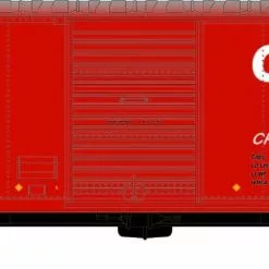 Athearn 67966 HO 40ft Modernized Boxcar Burlington Northern #17020