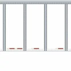 Athearn 72826 HO 53ft Wabash Plate Trailer Alpis #F38402