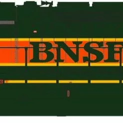 Athearn 73731 HO EMD SD40 Diesel Locomotive Burlington Northern Santa Fe - “SD40-2” Rebuild #7333 With Sound