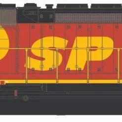 Athearn 73733 HO EMD SD40 Diesel Locomotive Southern Pacific - Kodachrome #7303 With Sound