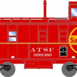 Athearn 74027 HO Cupola Caboose Santa Fe #999389