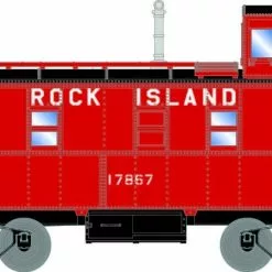 Athearn 74029 HO Cupola Caboose Rock Island #17867