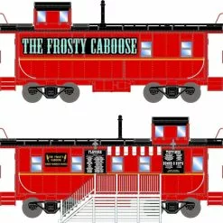Athearn 74039 HO Concession Cupola Caboose 3-Piece Set The Frosty Caboose